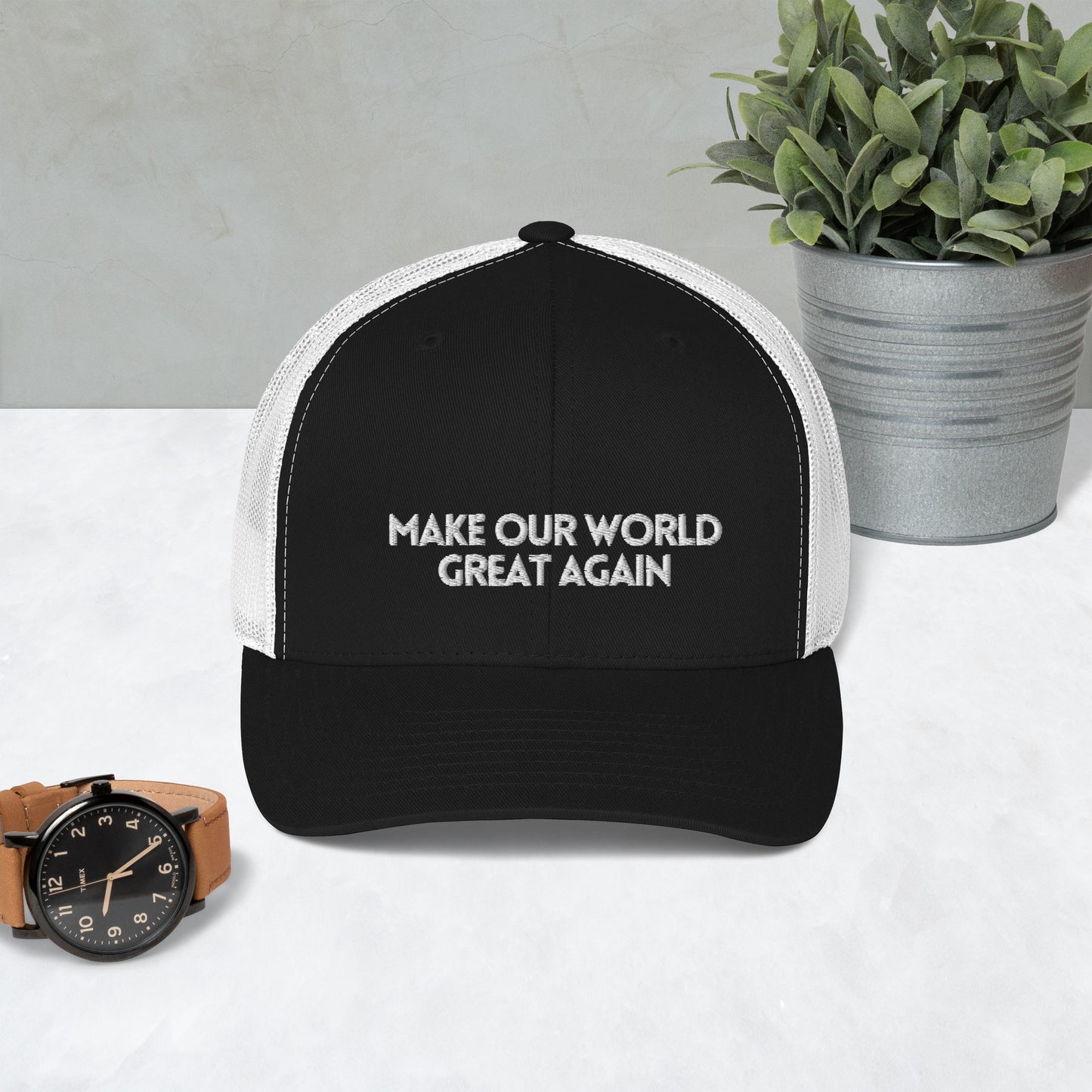 Make Our World Great Again (MOWGA) Trucker Cap