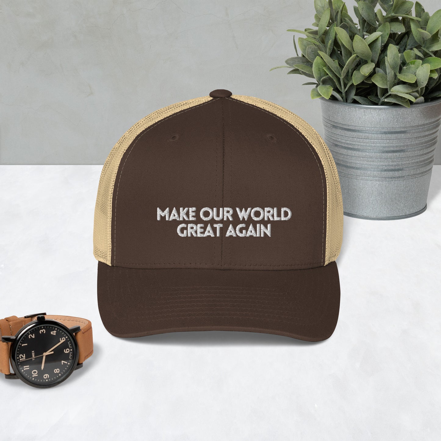 Make Our World Great Again (MOWGA) Trucker Cap