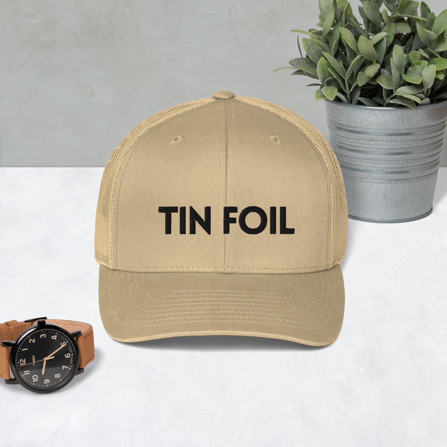 Tin Foil Trucker Cap