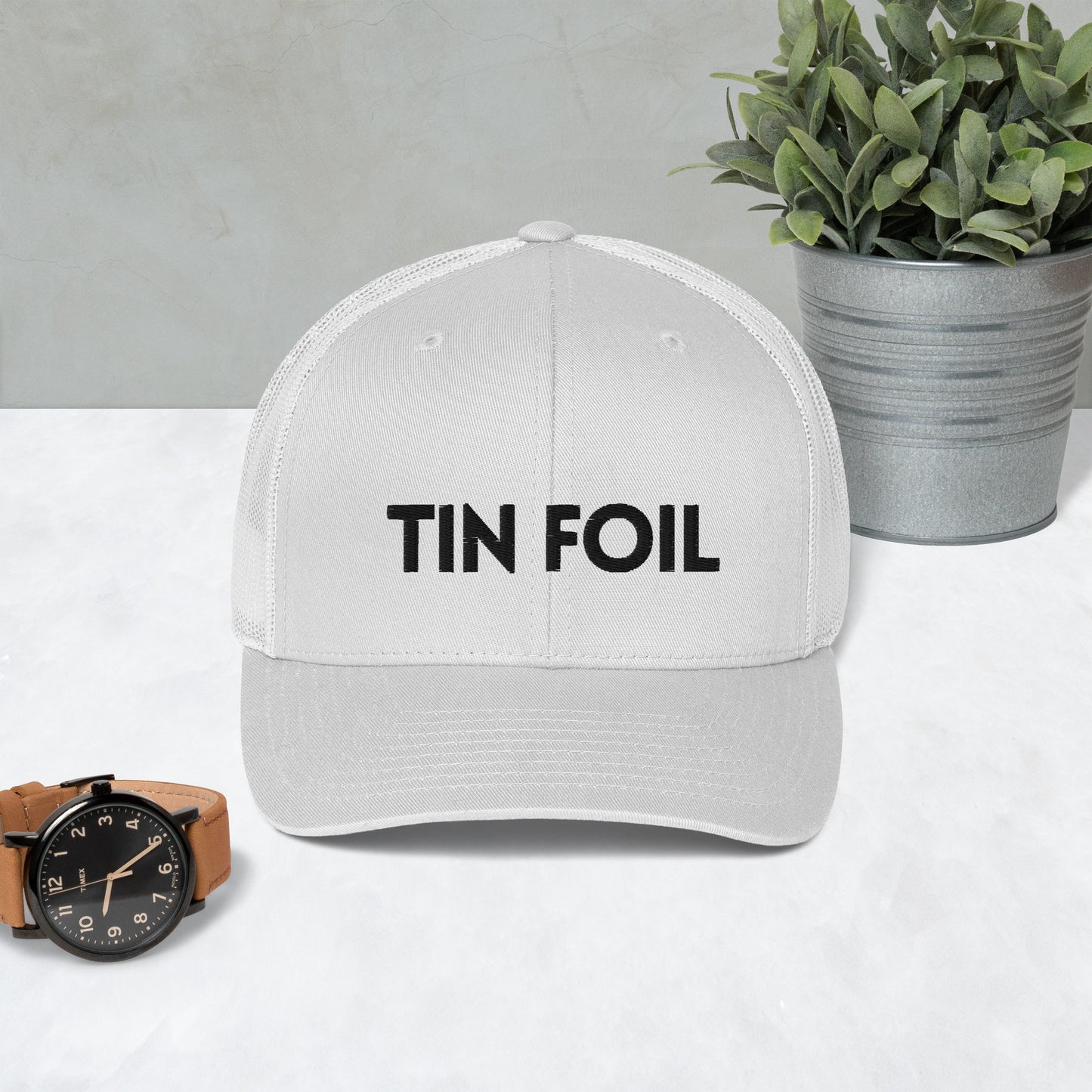 Tin Foil Trucker Cap