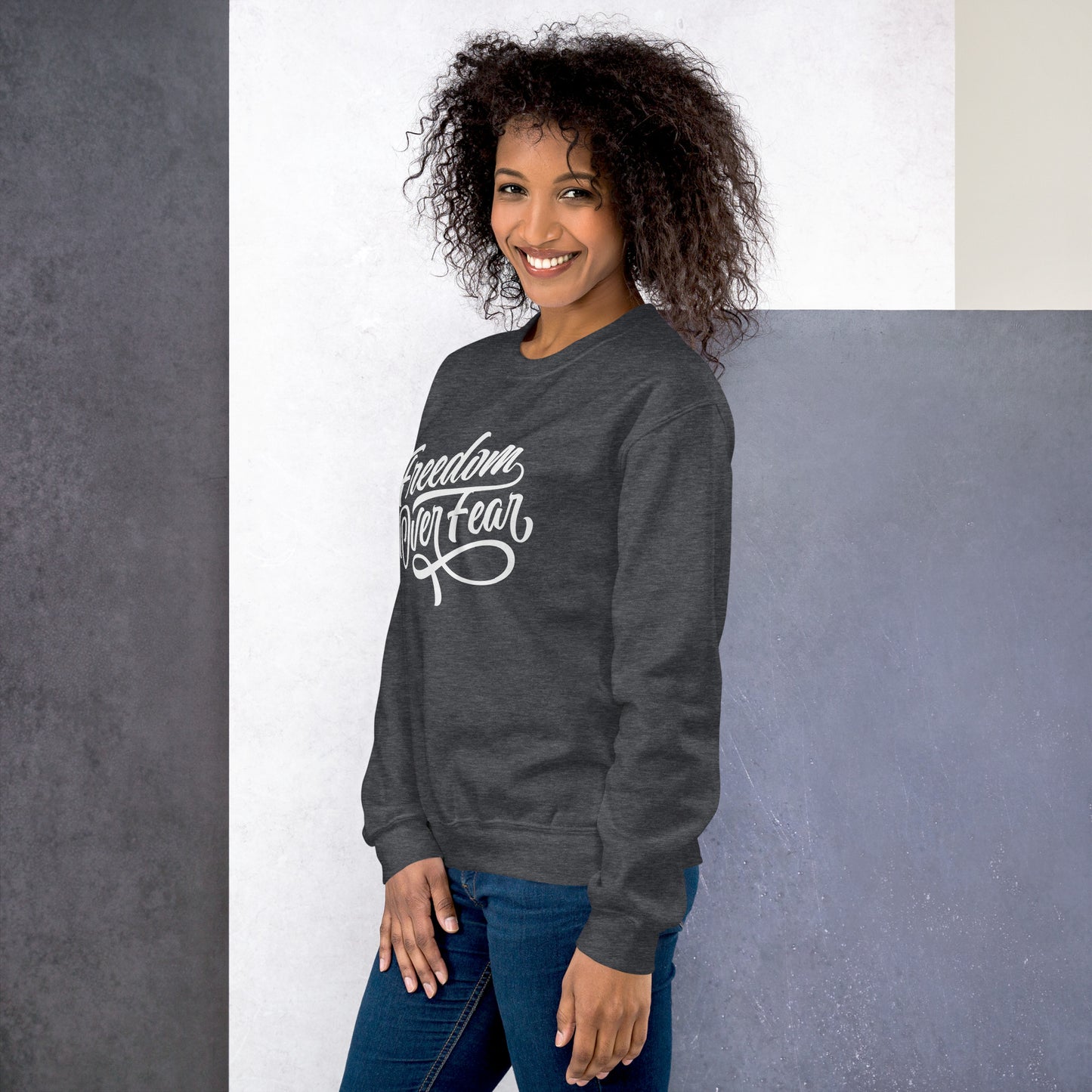 Freedom Over Fear Unisex Sweatshirt