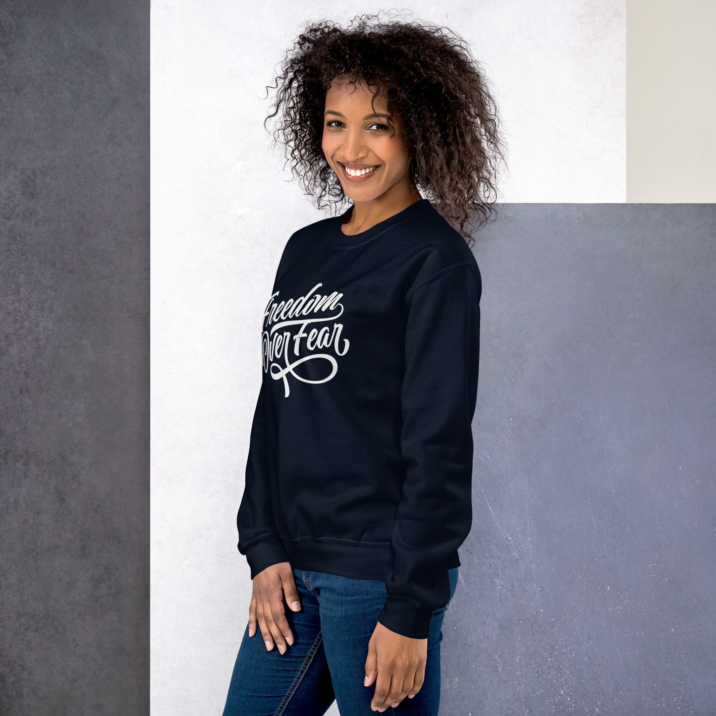 Freedom Over Fear Unisex Sweatshirt