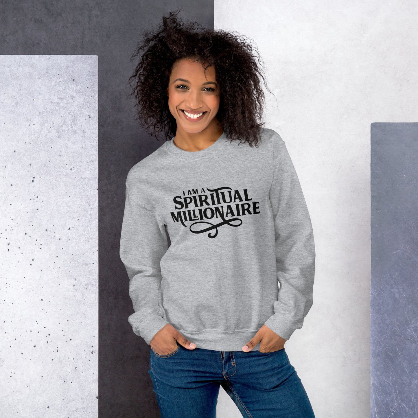 Spiritual Millionaire Unisex Sweatshirt