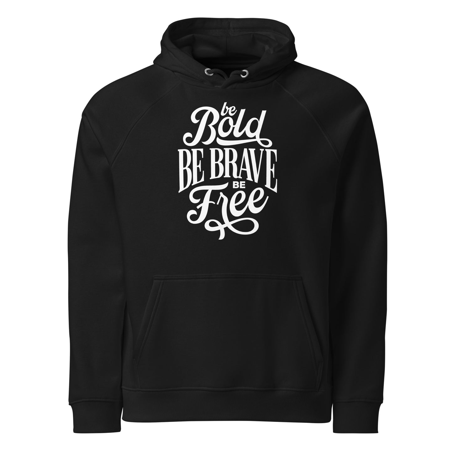 Be Free Unisex eco raglan hoodie