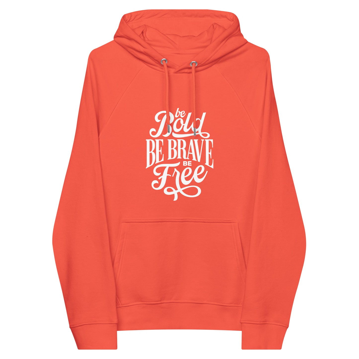 Be Free Unisex eco raglan hoodie