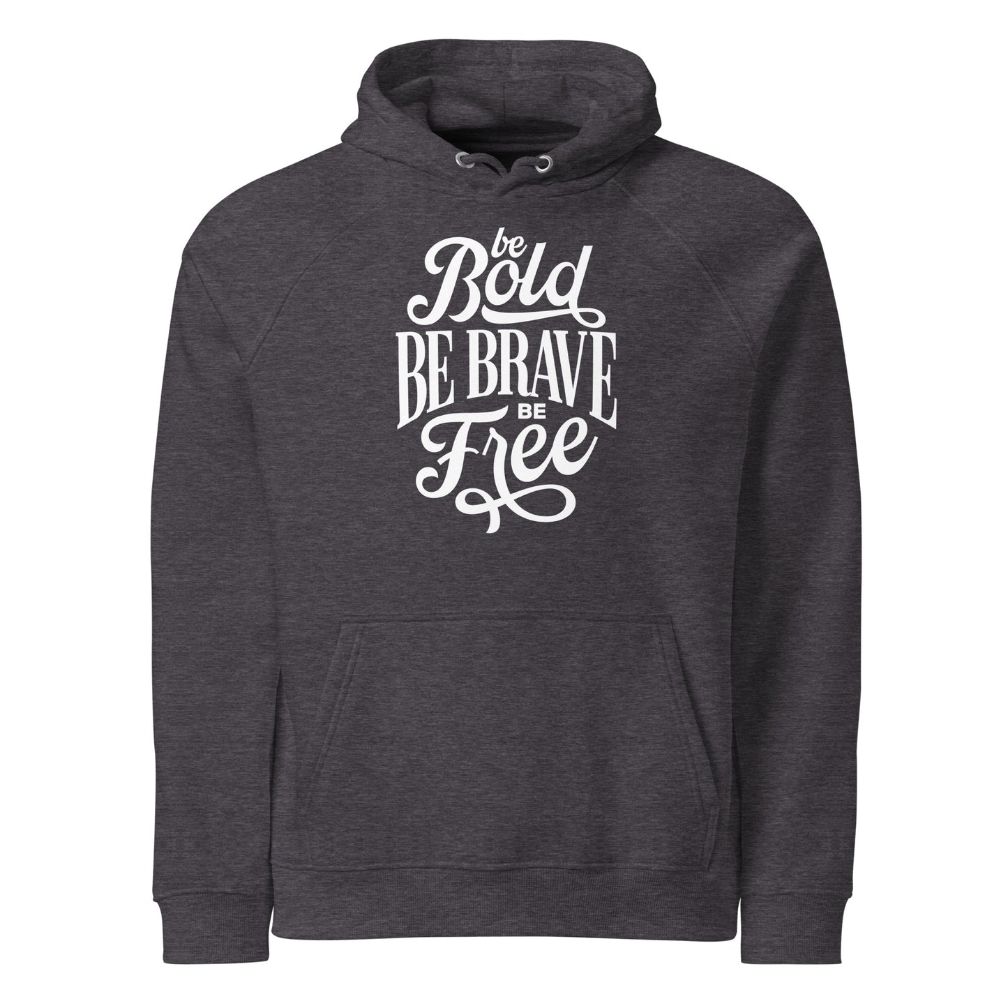 Be Free Unisex eco raglan hoodie