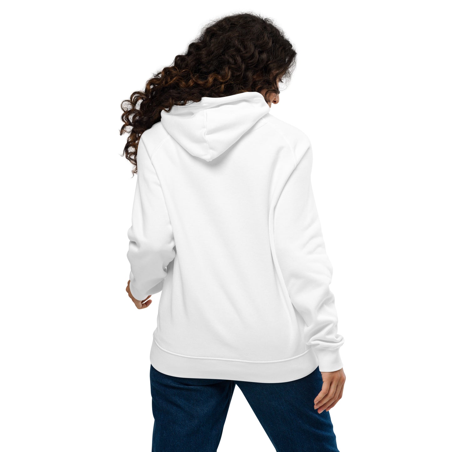 The Universe Unisex eco raglan hoodie