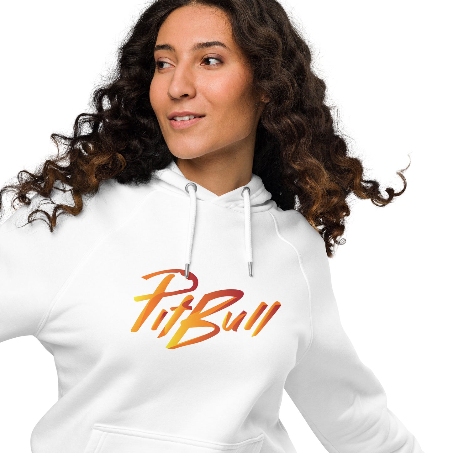 PitBull Unisex eco raglan hoodie