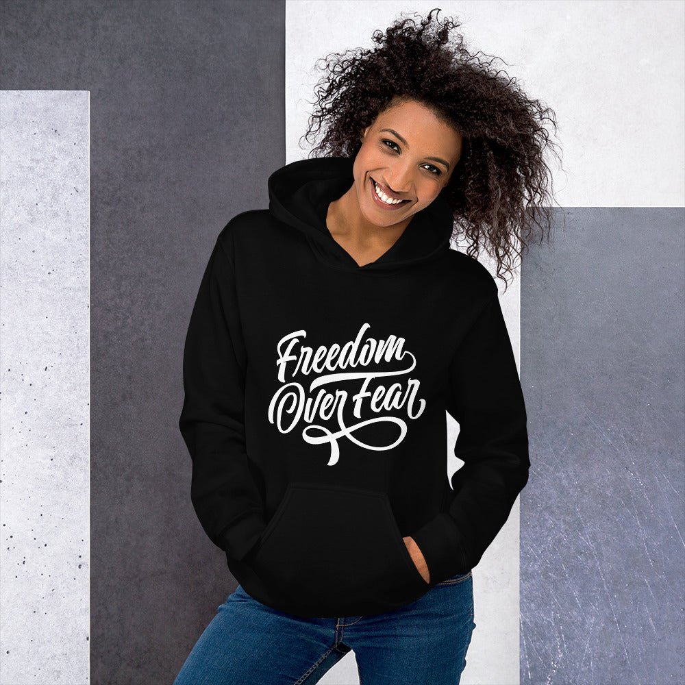 Freedom Over Fear Unisex Hoodie