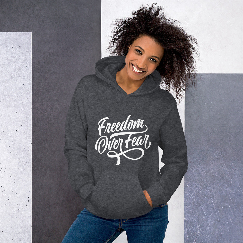 Freedom Over Fear Unisex Hoodie