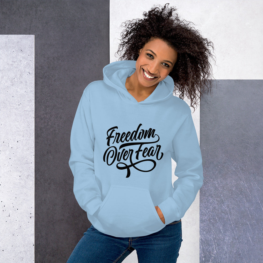 Freedom Over Fear Unisex Hoodie