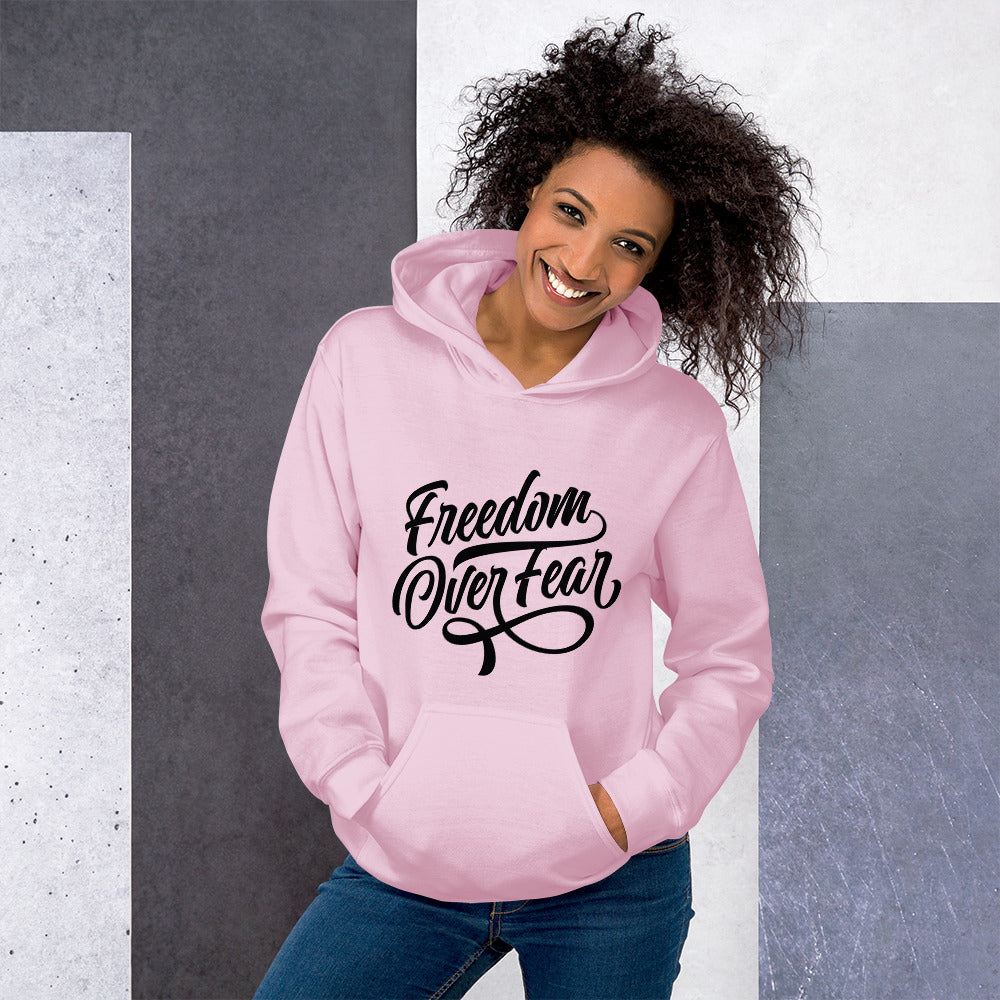 Freedom Over Fear Unisex Hoodie