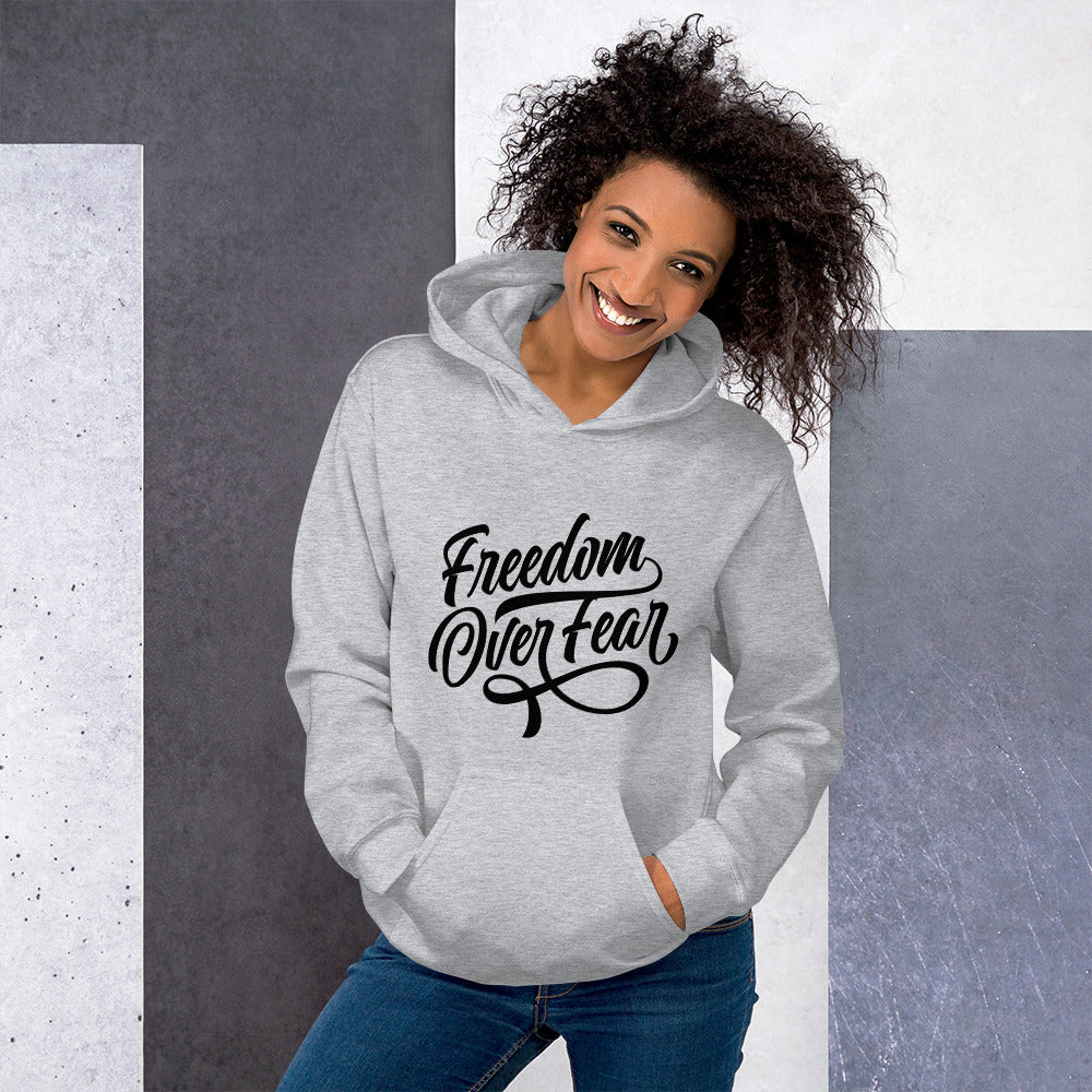 Freedom Over Fear Unisex Hoodie