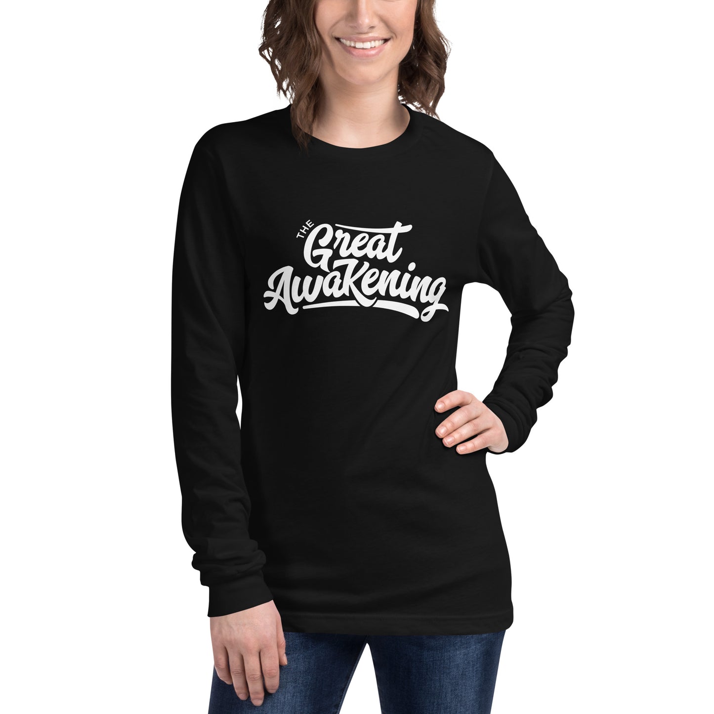 The Great Awakening Unisex Long Sleeve Tee