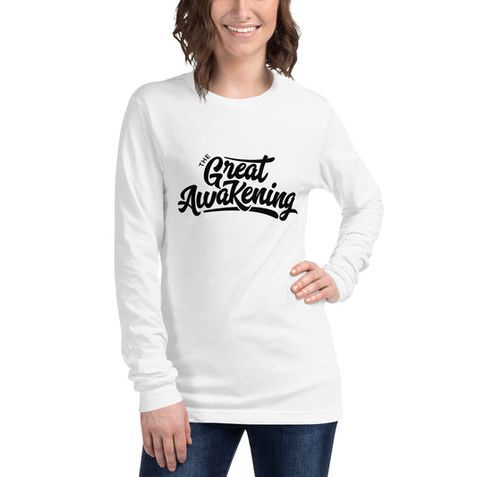 The Great Awakening Unisex Long Sleeve Tee