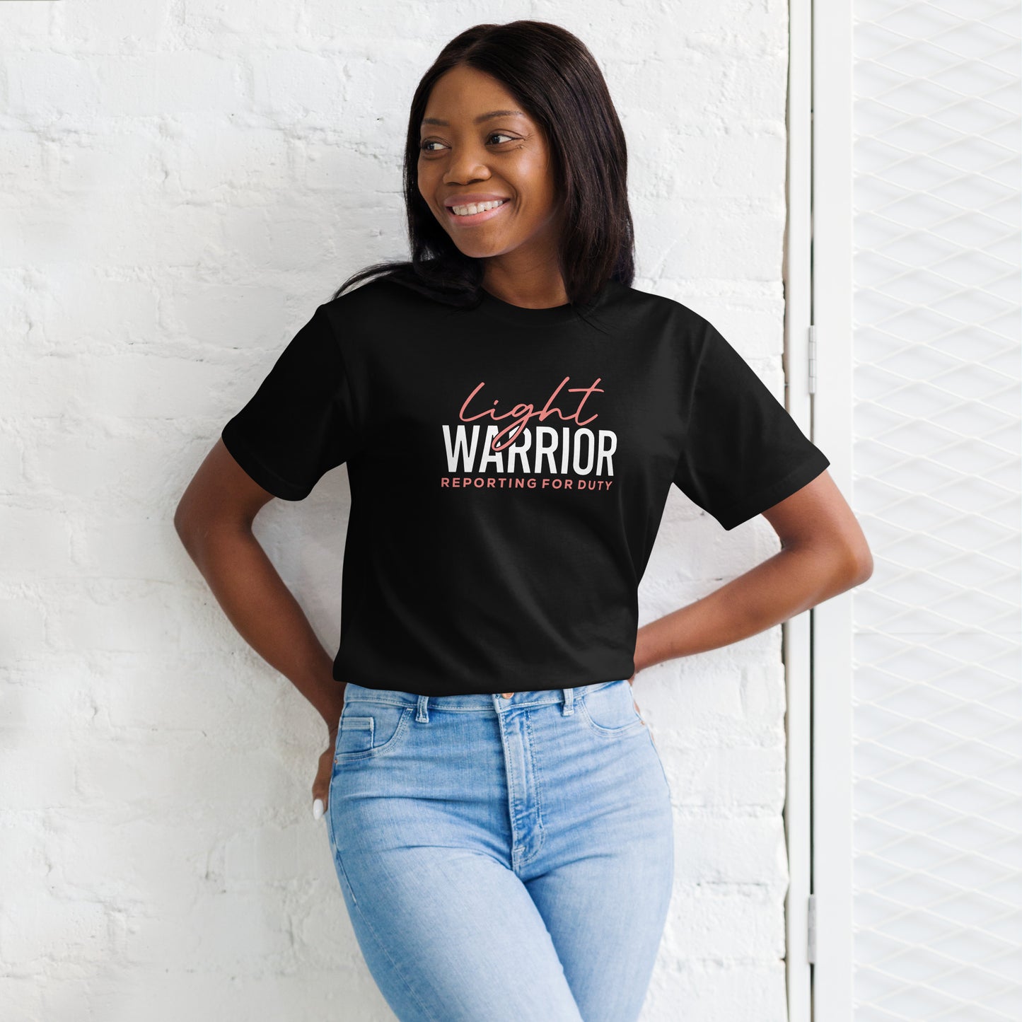 Light Warrior Unisex organic cotton tee