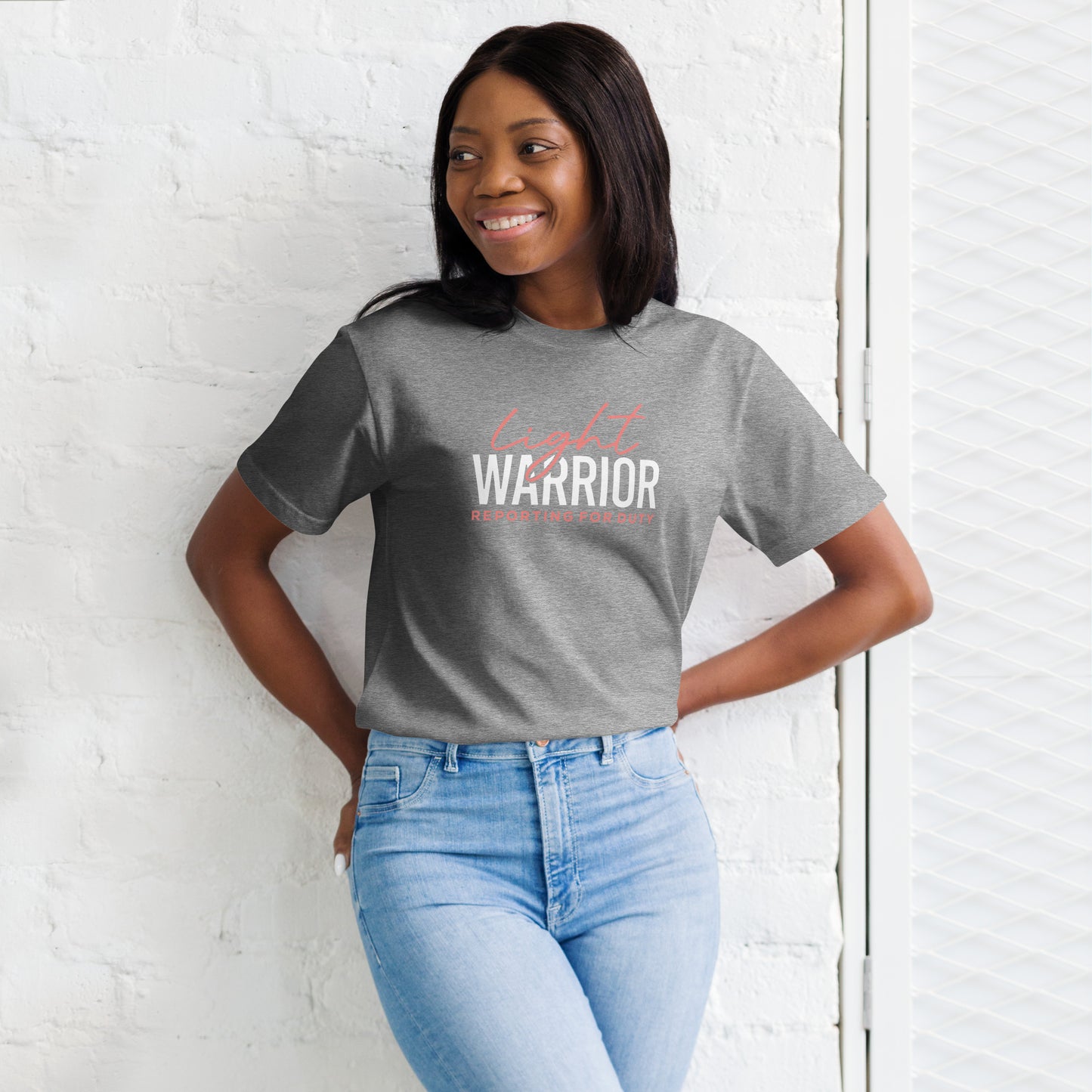 Light Warrior Unisex organic cotton tee