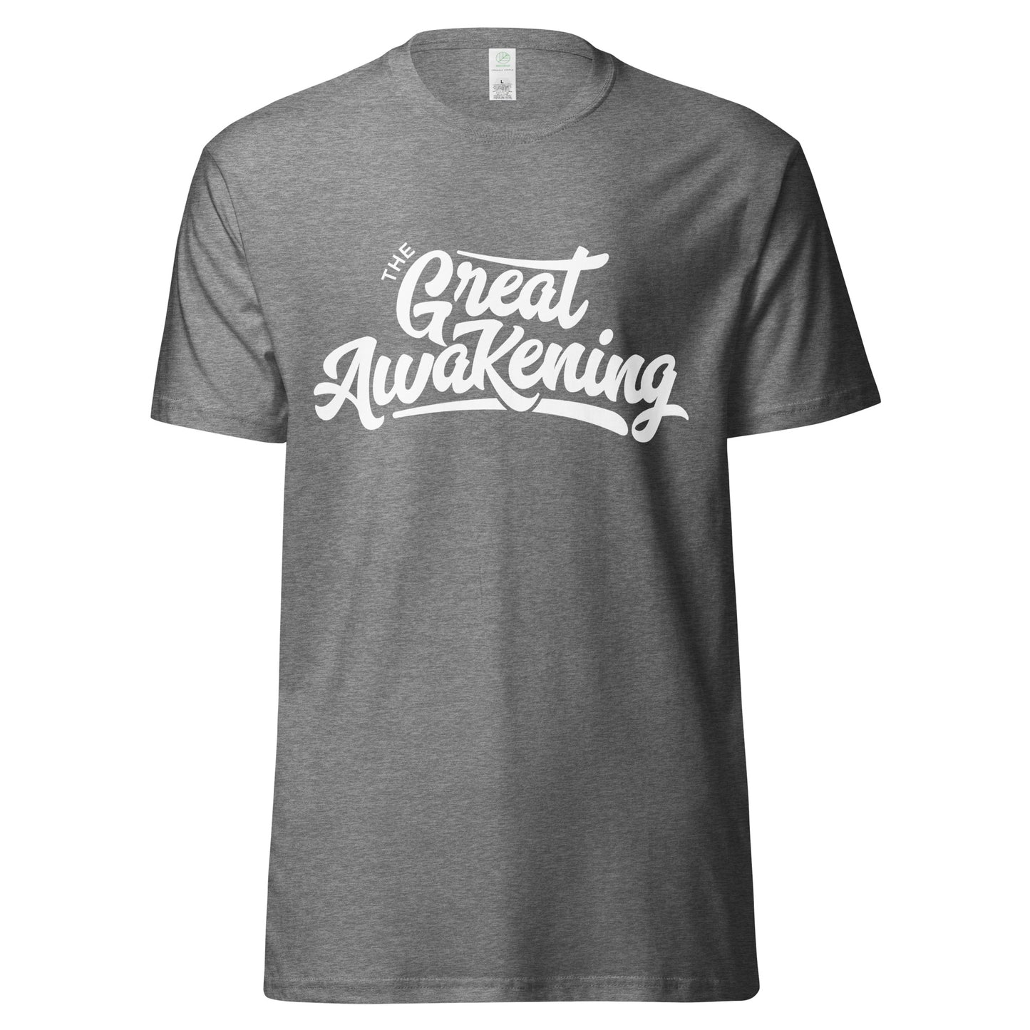 The Great Awakening Unisex organic cotton tee