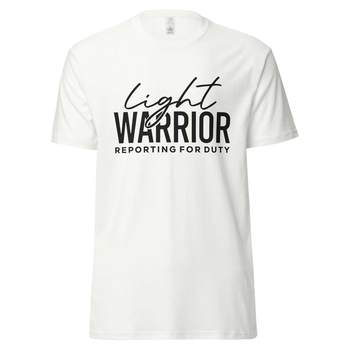 Light Warrior Unisex organic cotton tee