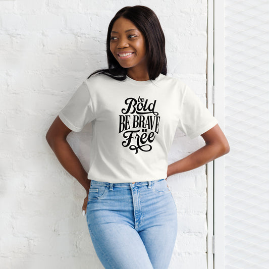 Be Free Unisex organic cotton tee