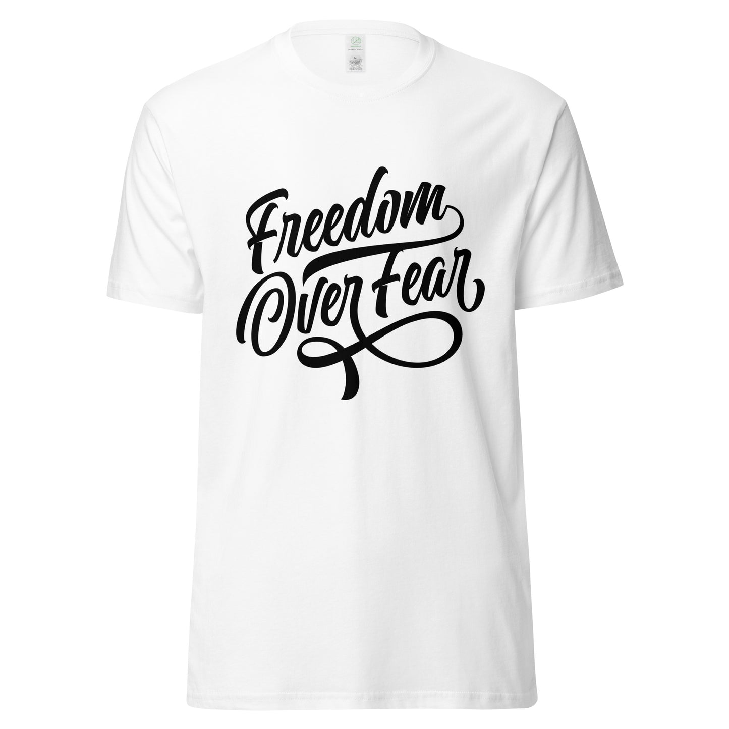 Freedom Over Fear Unisex organic cotton tee