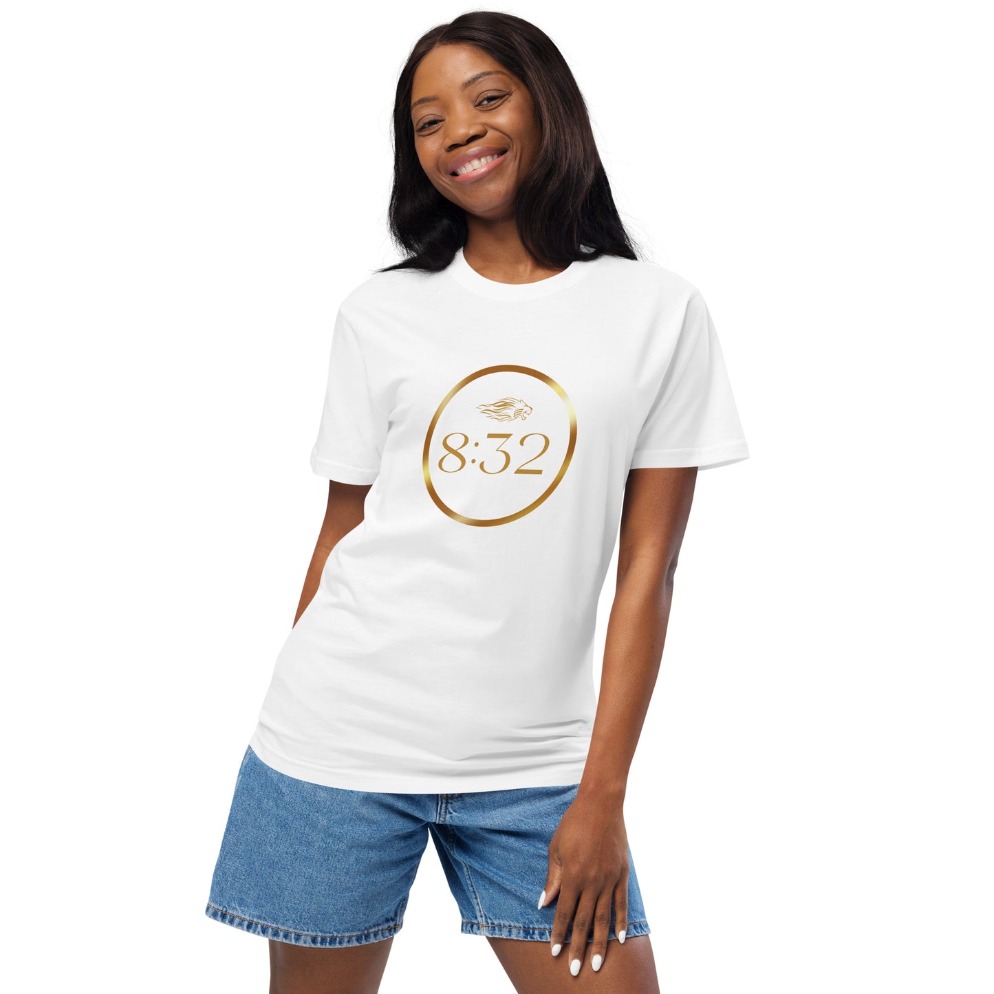 8:32 Unisex organic cotton tee