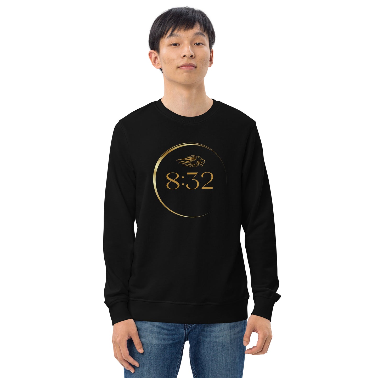 8:32 Unisex organic sweatshirt