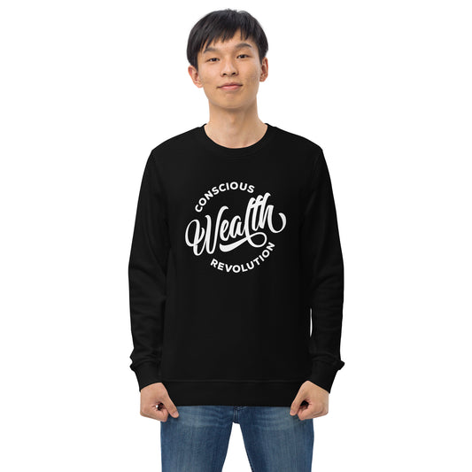 Conscious Wealth Revolution Unisex organic sweatshirt