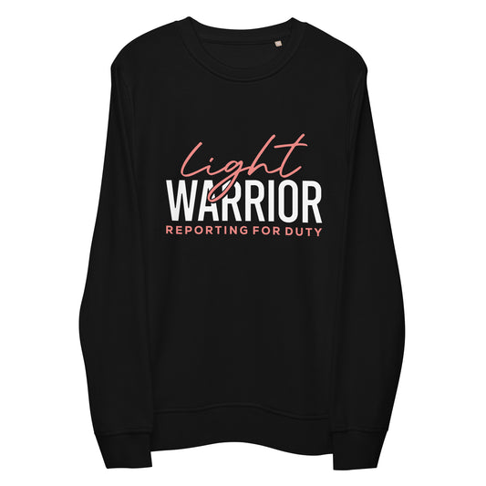 Light Warrior Unisex organic sweatshirt