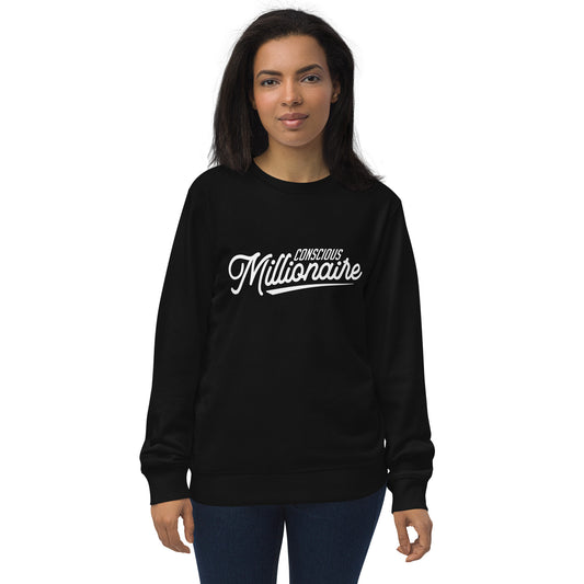 Conscious Millionaire Unisex organic sweatshirt