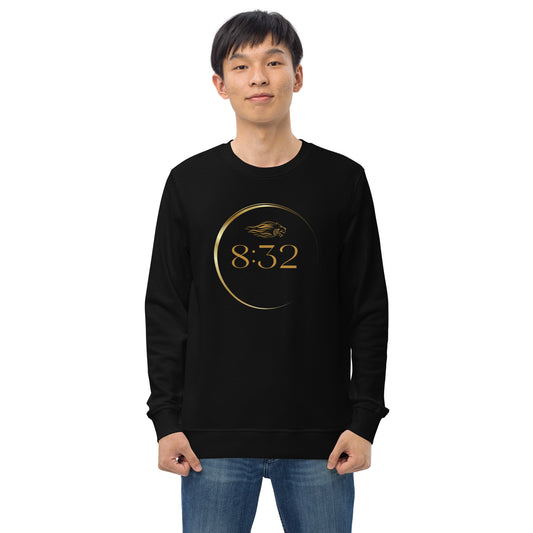 8:32 Unisex organic sweatshirt