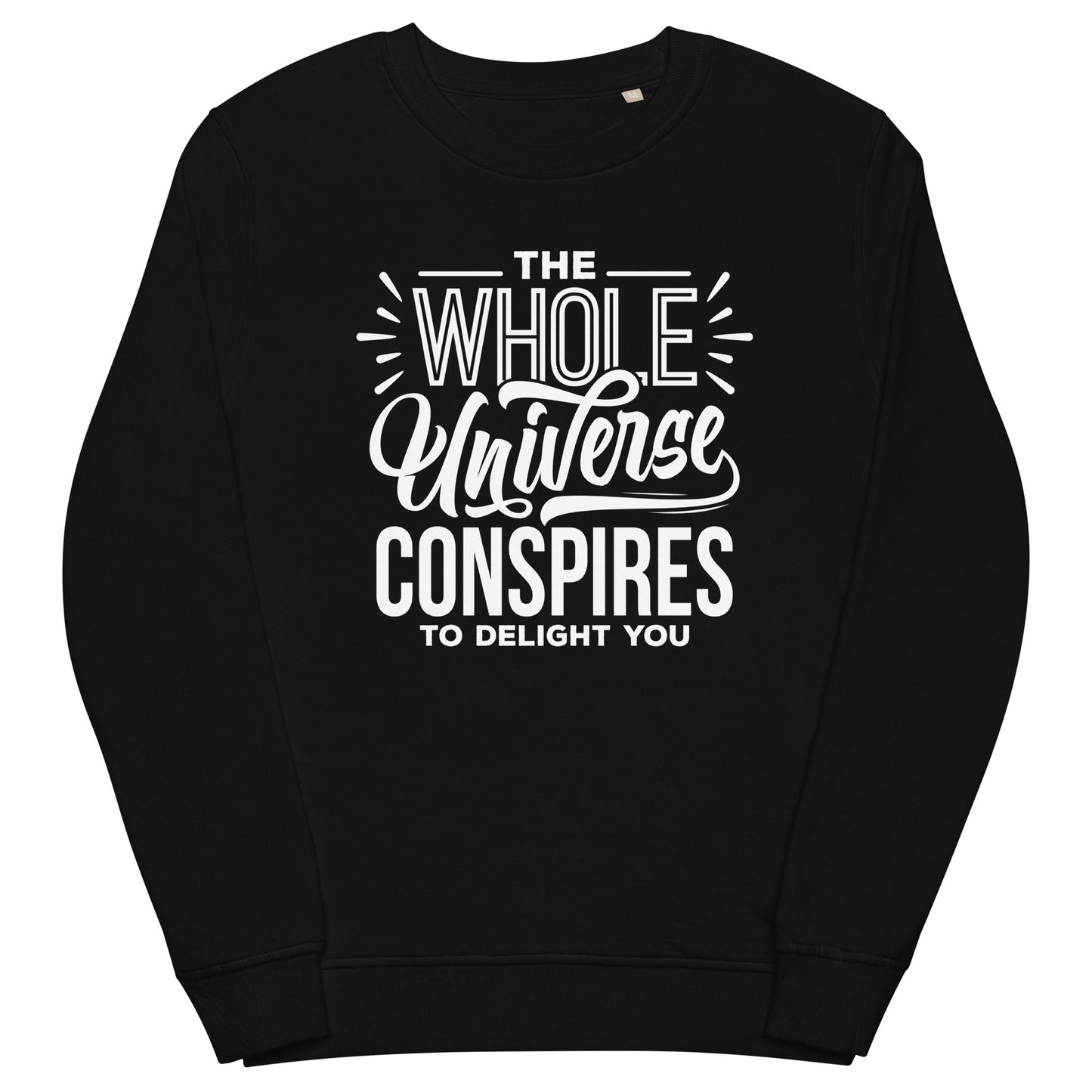 The Universe Unisex organic sweatshirt