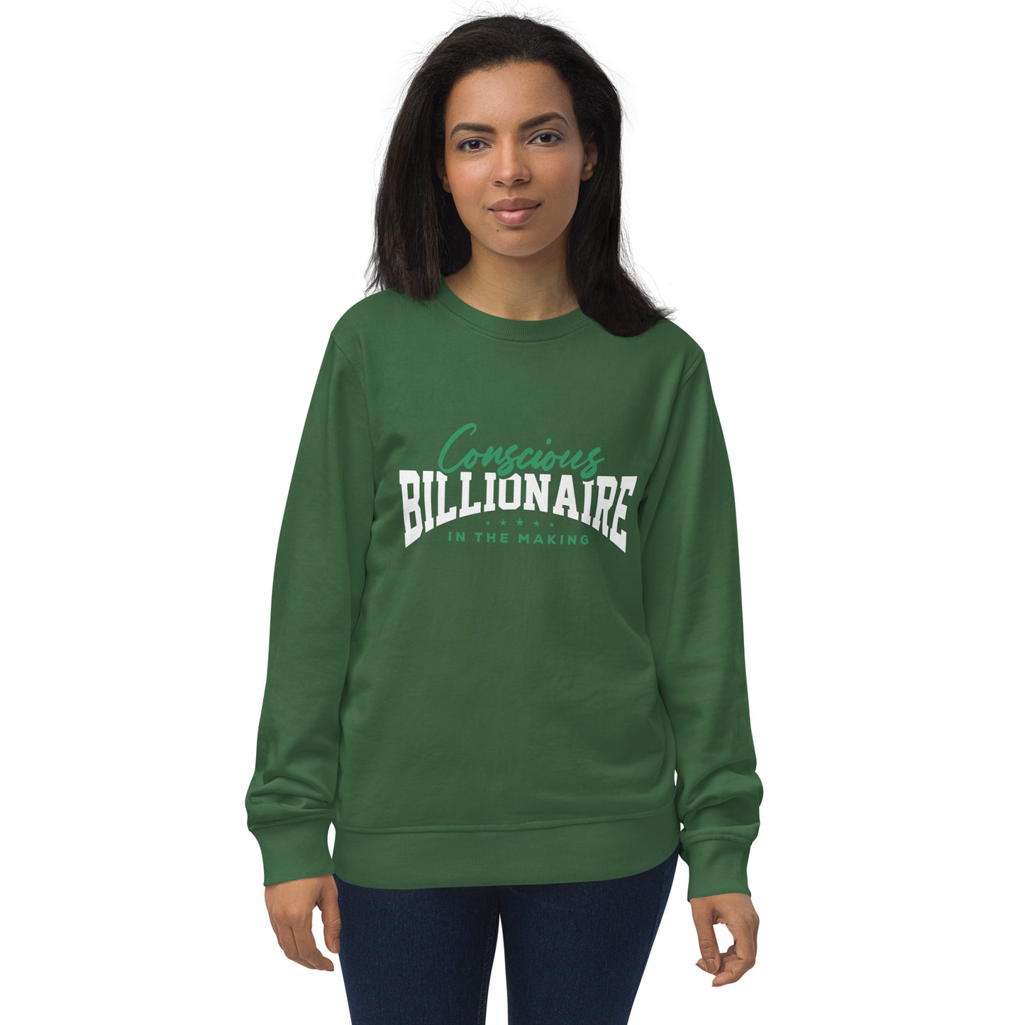 Billionaire Youniversity In The Making Unisex organic sweatshirt