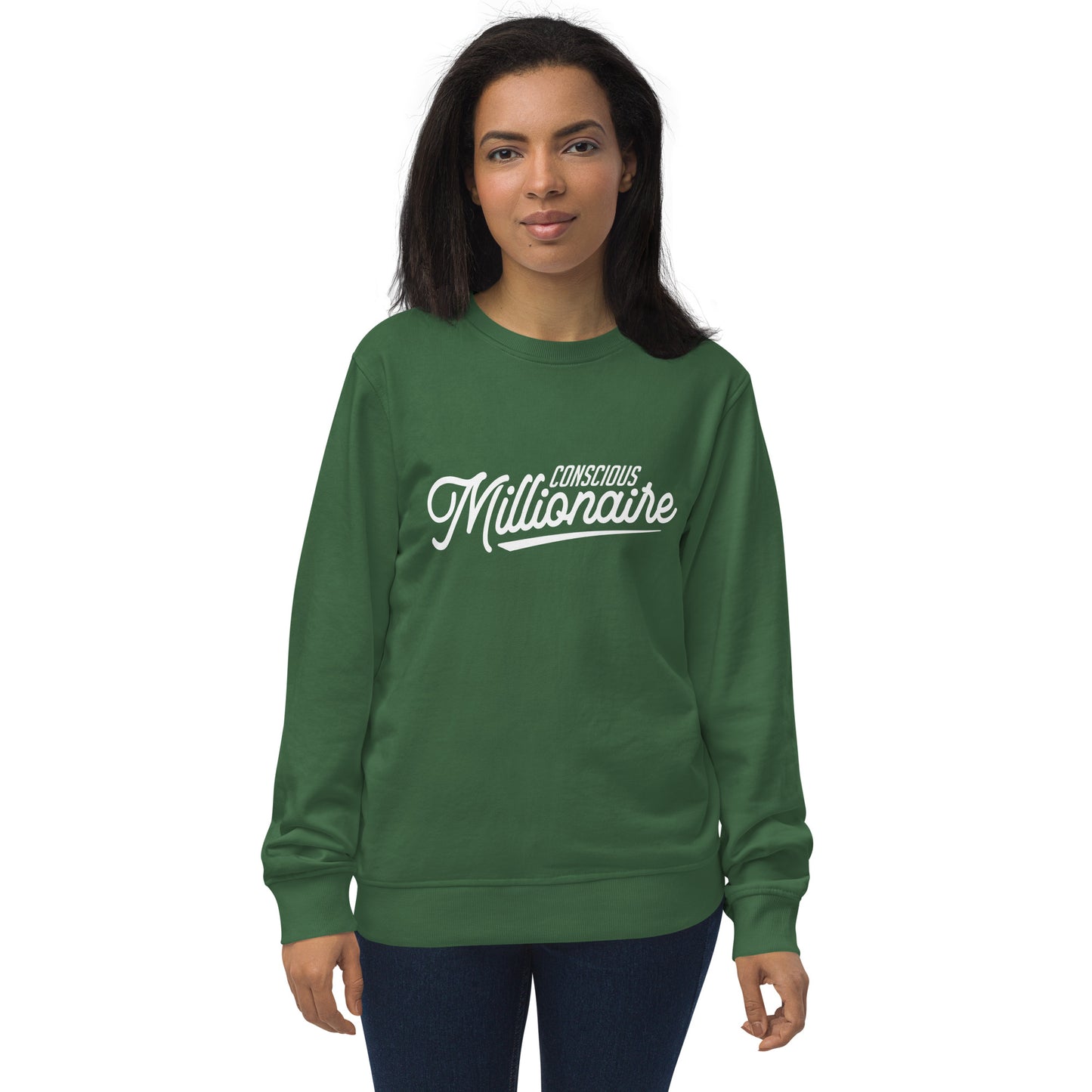 Conscious Millionaire Unisex organic sweatshirt