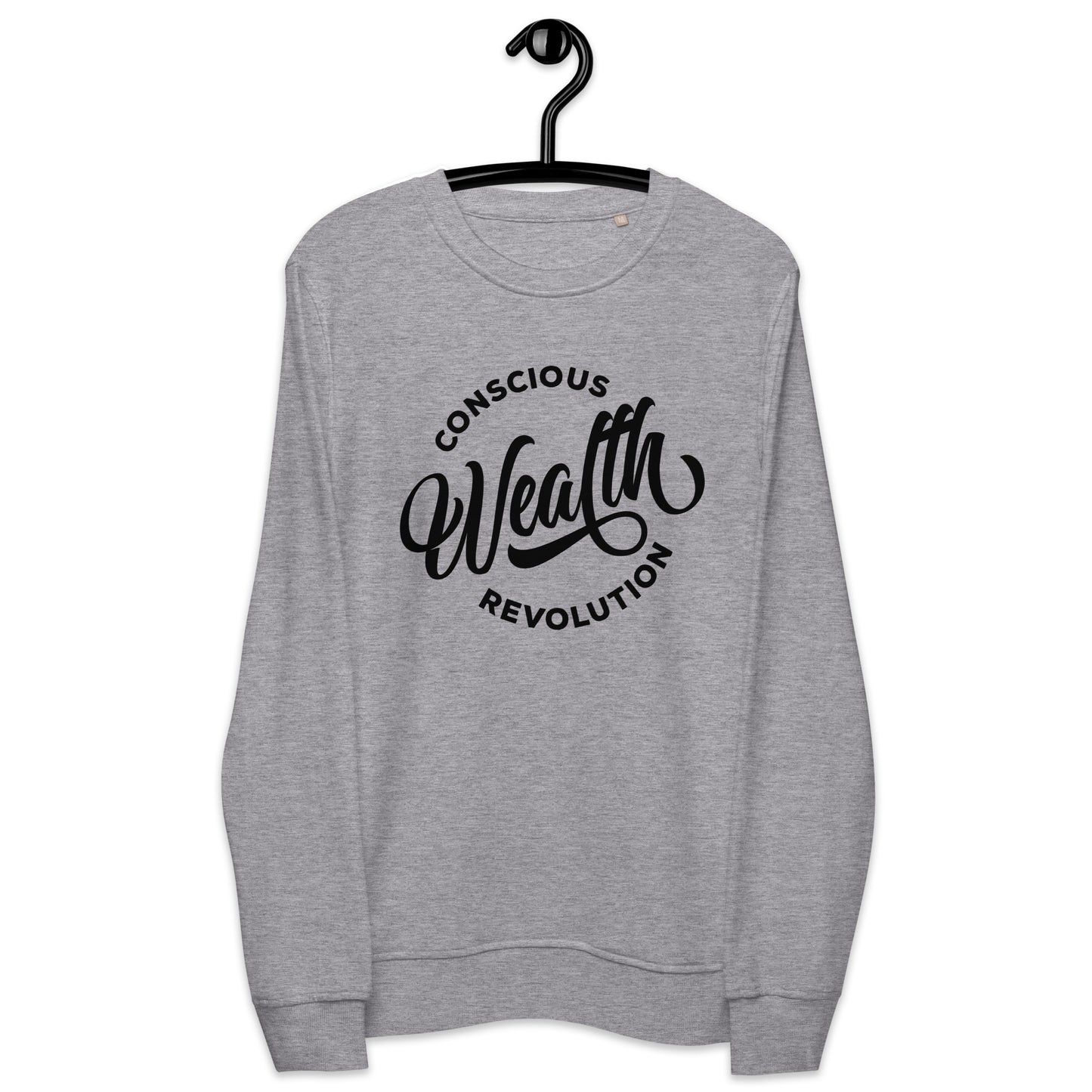 Conscious Wealth Revolution Unisex organic sweatshirt