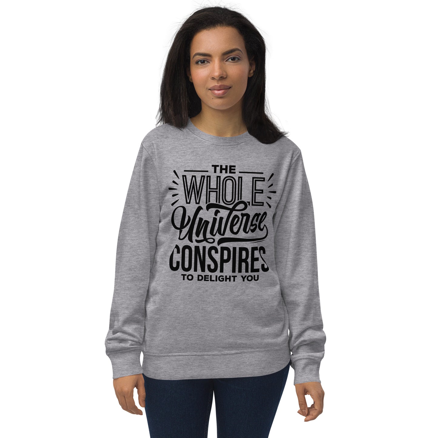 The Universe Unisex organic sweatshirt