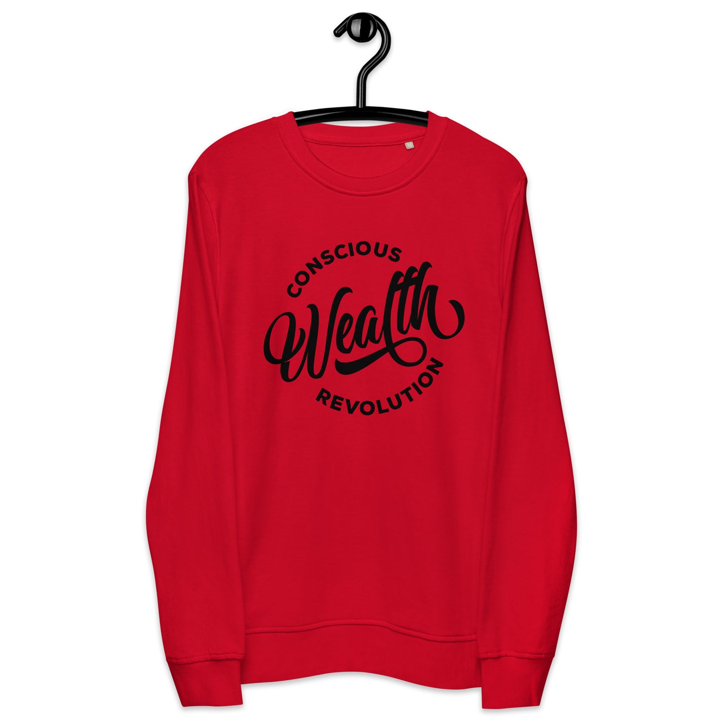 Conscious Wealth Revolution Unisex organic sweatshirt