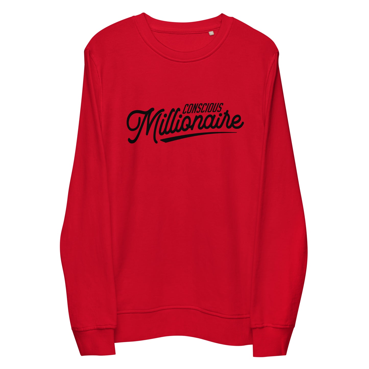 Conscious Millionaire Unisex organic sweatshirt