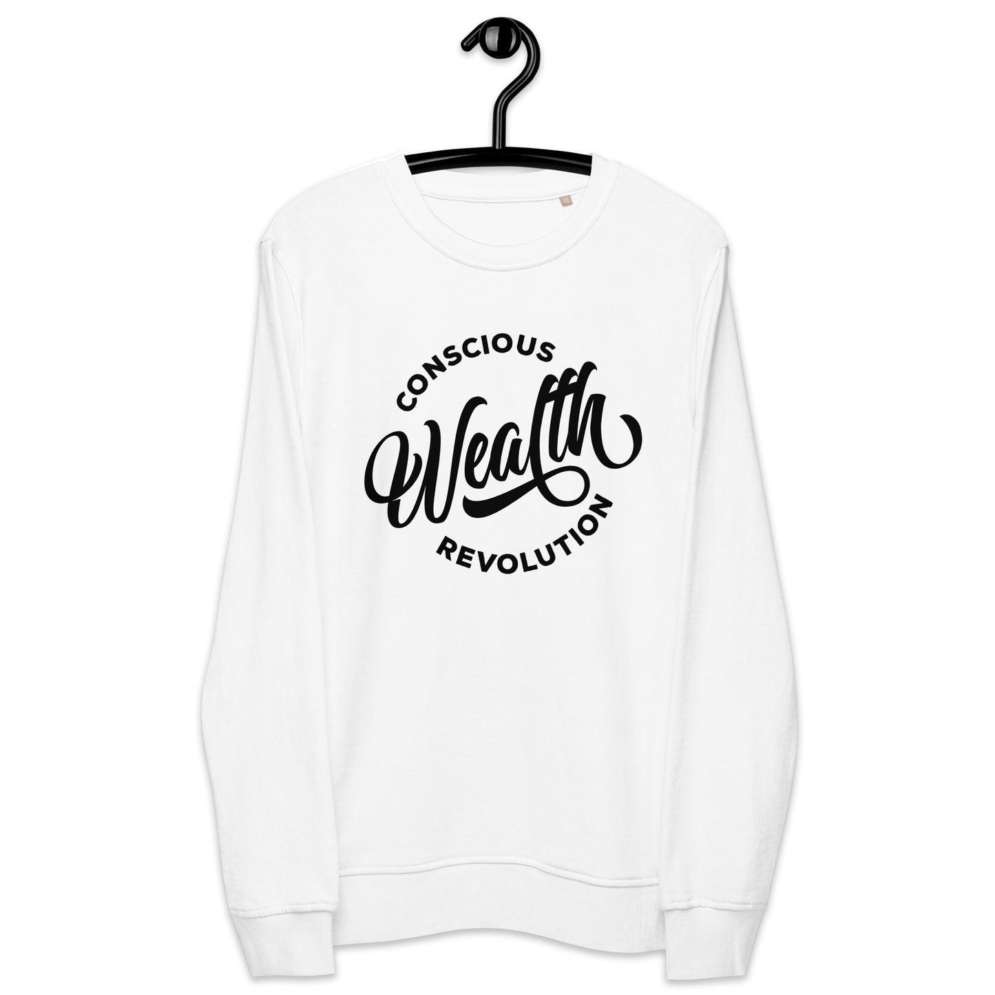 Conscious Wealth Revolution Unisex organic sweatshirt