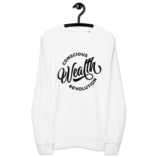 Conscious Wealth Revolution Unisex organic sweatshirt