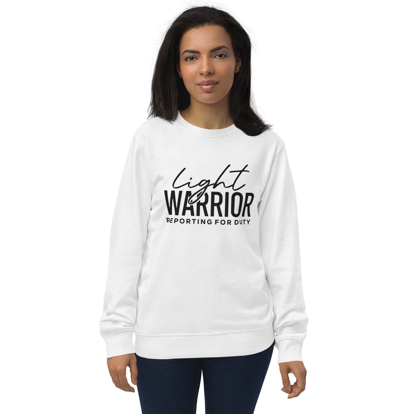 Light Warrior Unisex organic sweatshirt