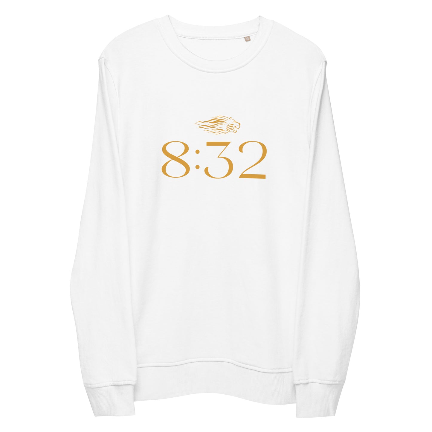 8:32 Unisex organic sweatshirt