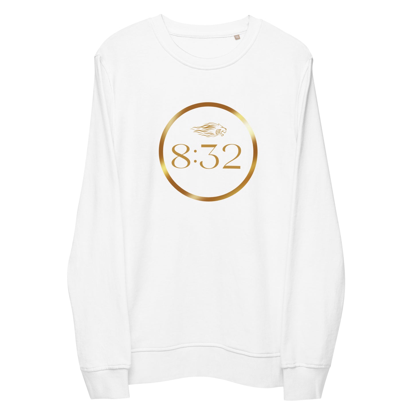 8:32 Unisex organic sweatshirt