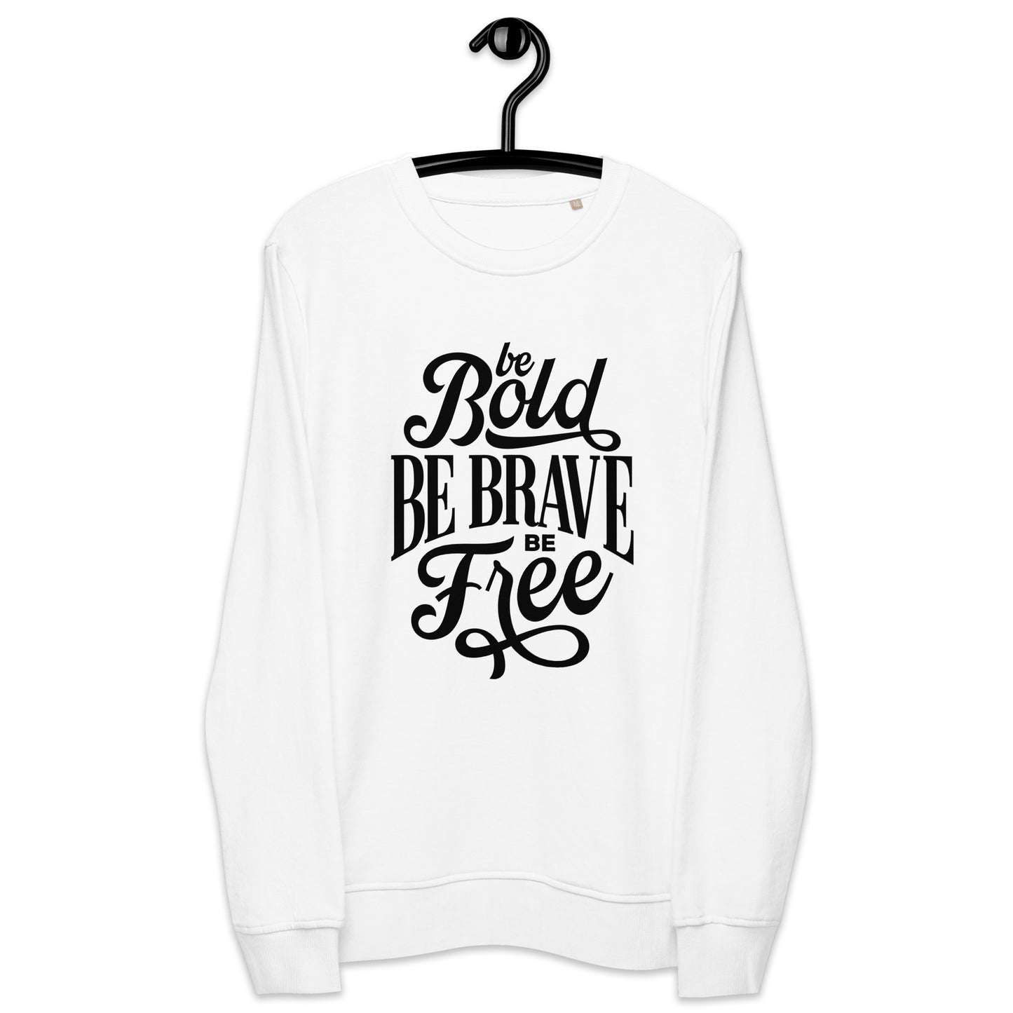 Be Free Unisex organic sweatshirt