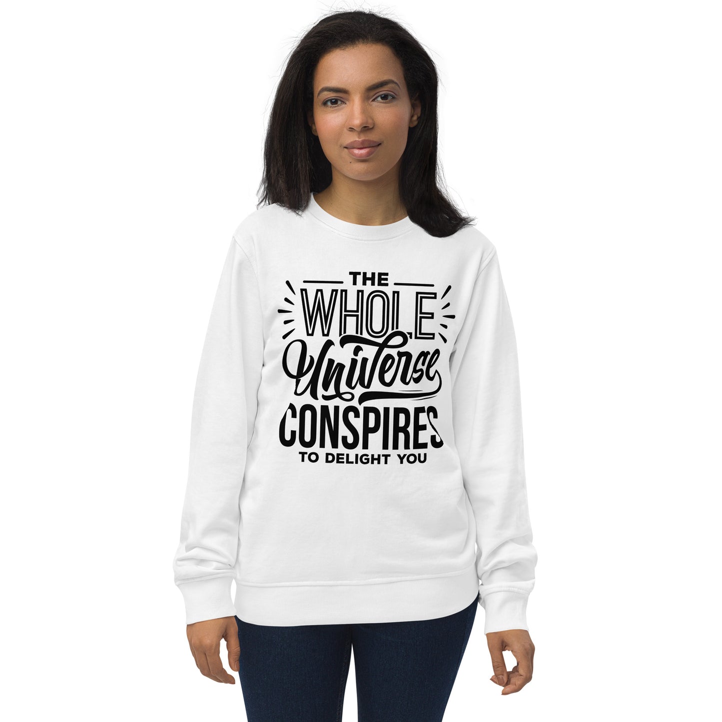 The Universe Unisex organic sweatshirt