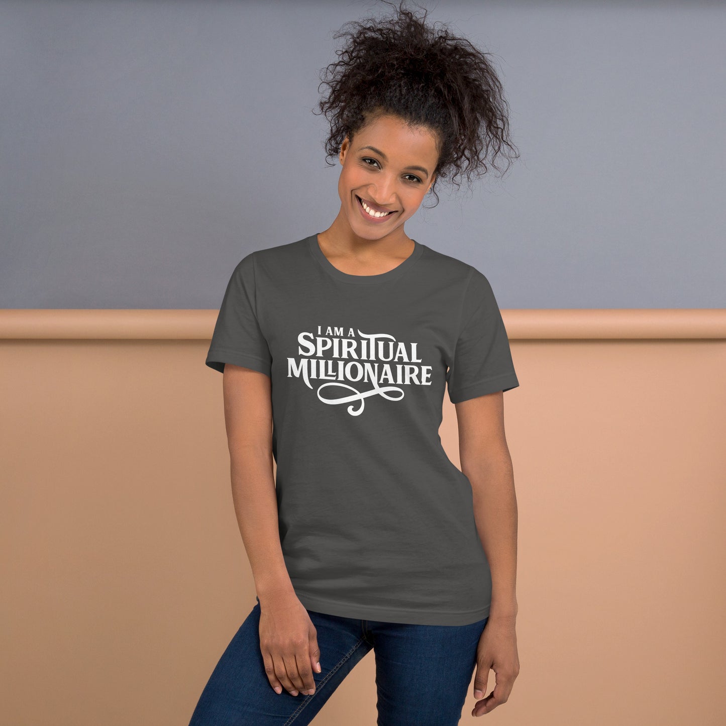 Spiritual Millionaire Unisex t-shirt