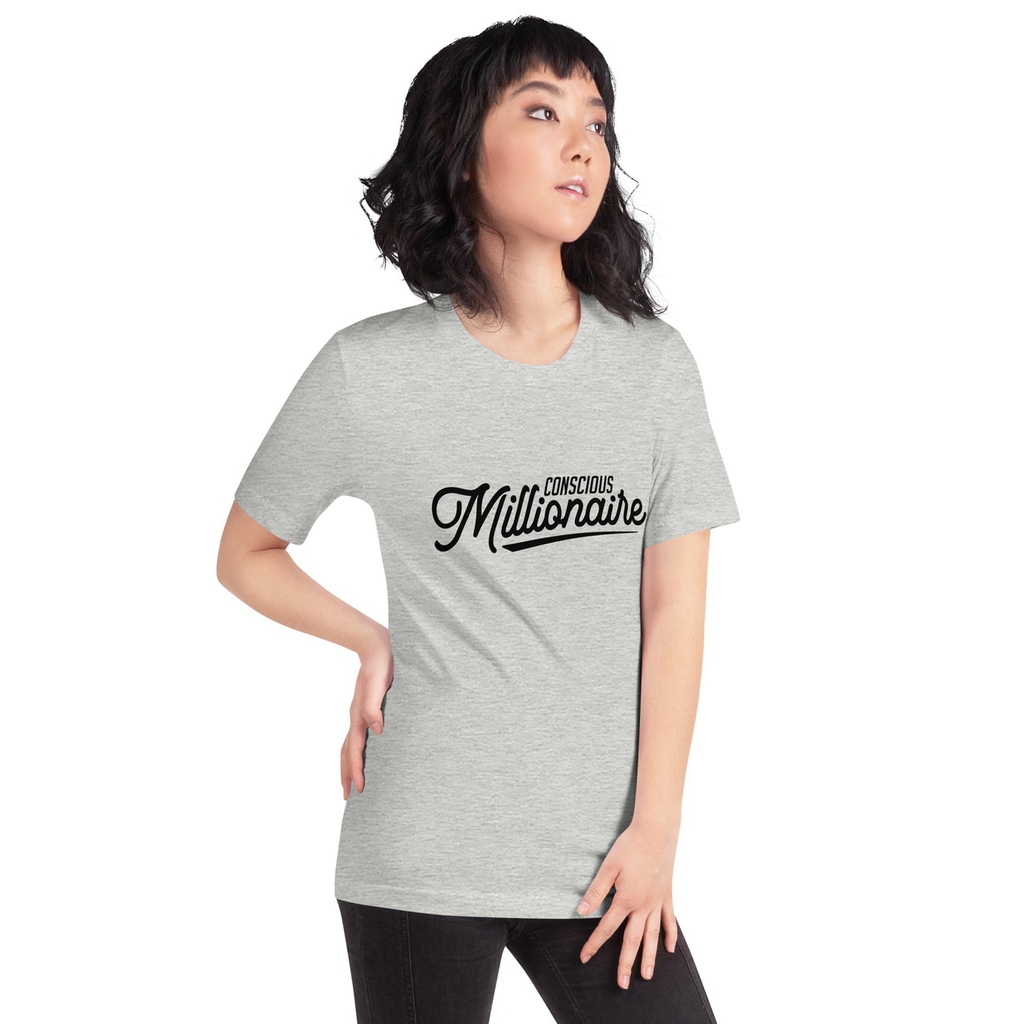 Conscious Millionaire Unisex t-shirt