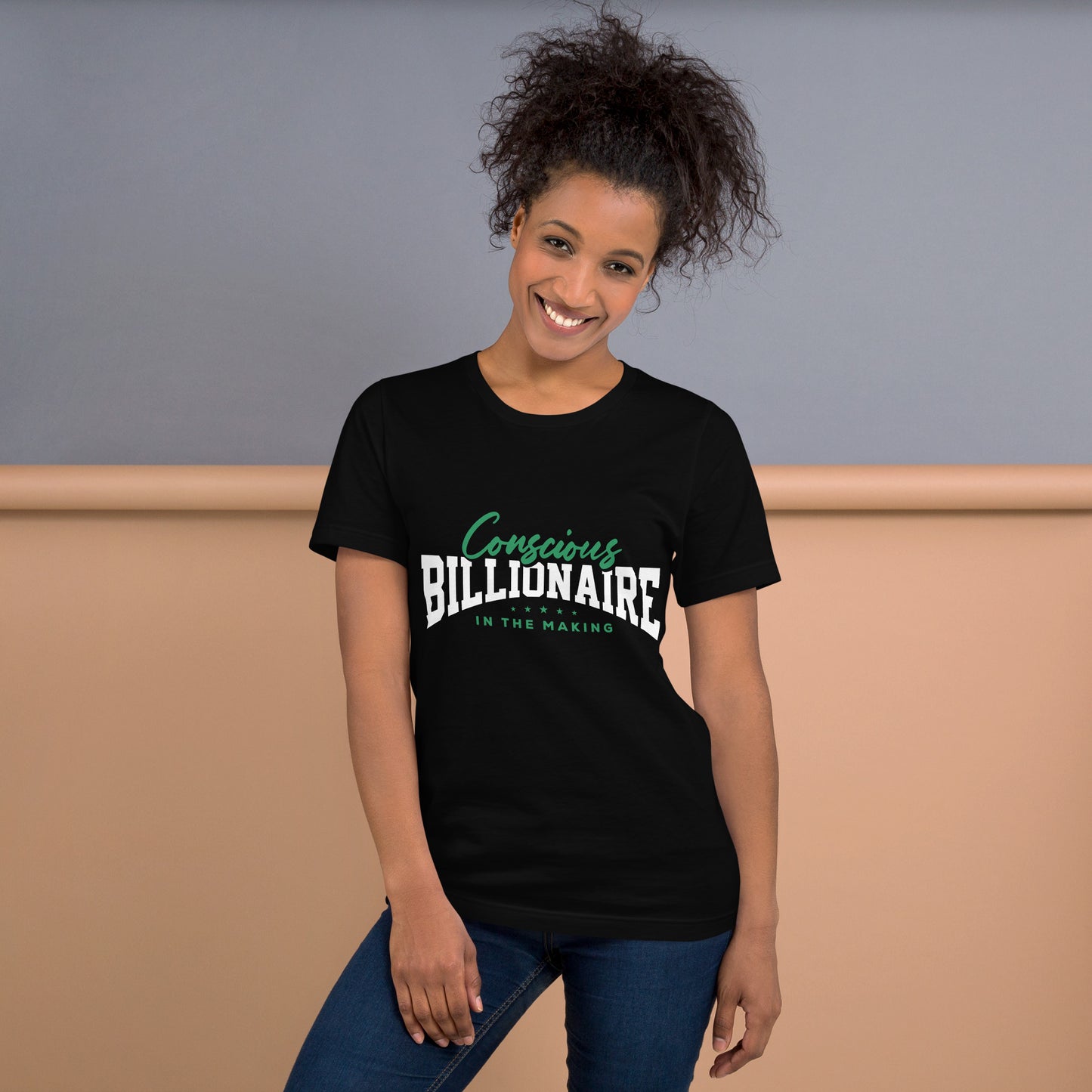 Conscious Billionaire In The Making Unisex t-shirt