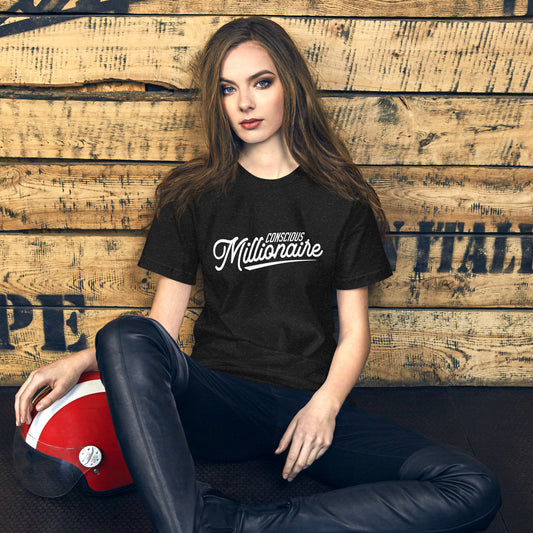 Conscious Millionaire Unisex t-shirt