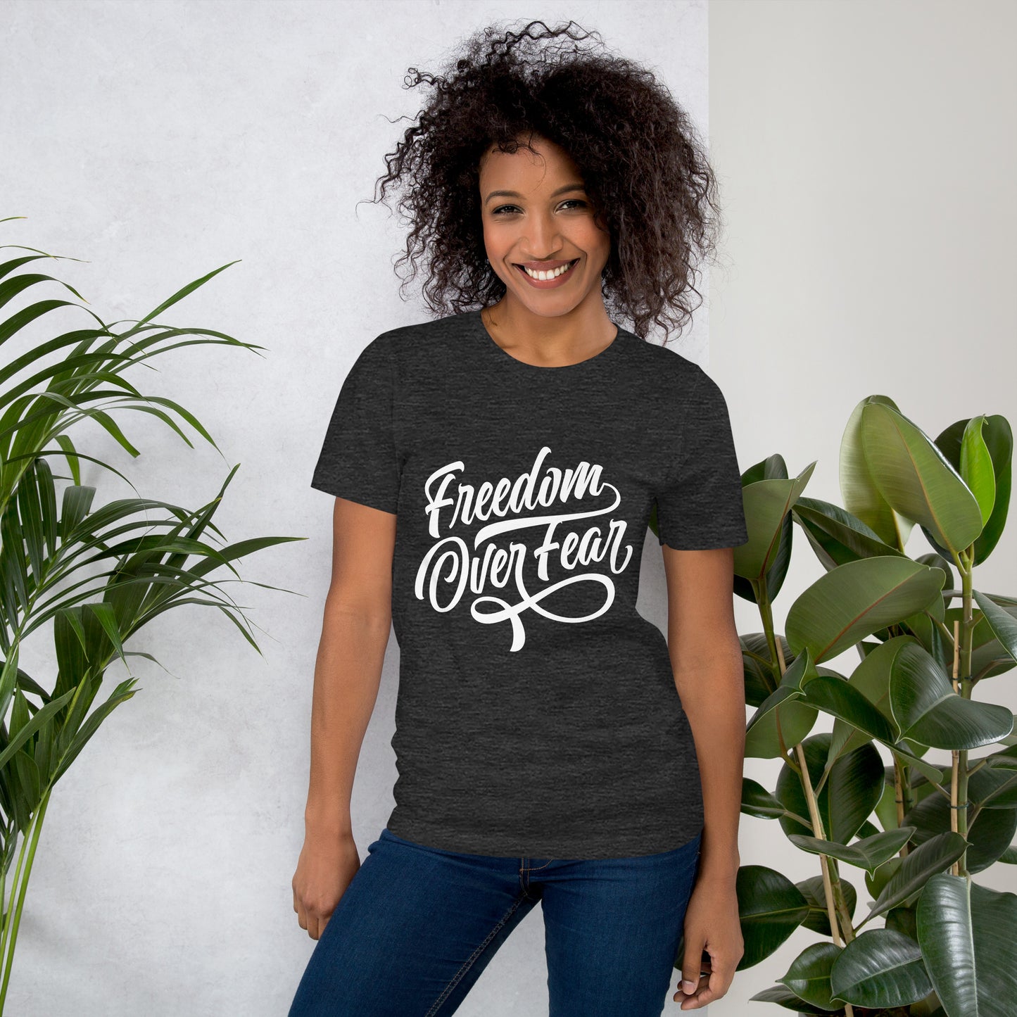 Freedom Over Fear Unisex t-shirt